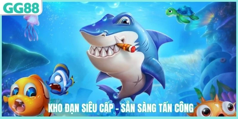 Bắn Cá VIP Online GG88 – Hành Trình Săn Thưởng Trong Đại Dương 3 Bộ vũ khí đa dạng - Tăng sức mạnh bắn hiệu quả